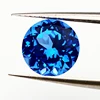NEW Round Shape Blue Cobalt Spinel Loose Gemstone Diamond for Jewelry Making 4