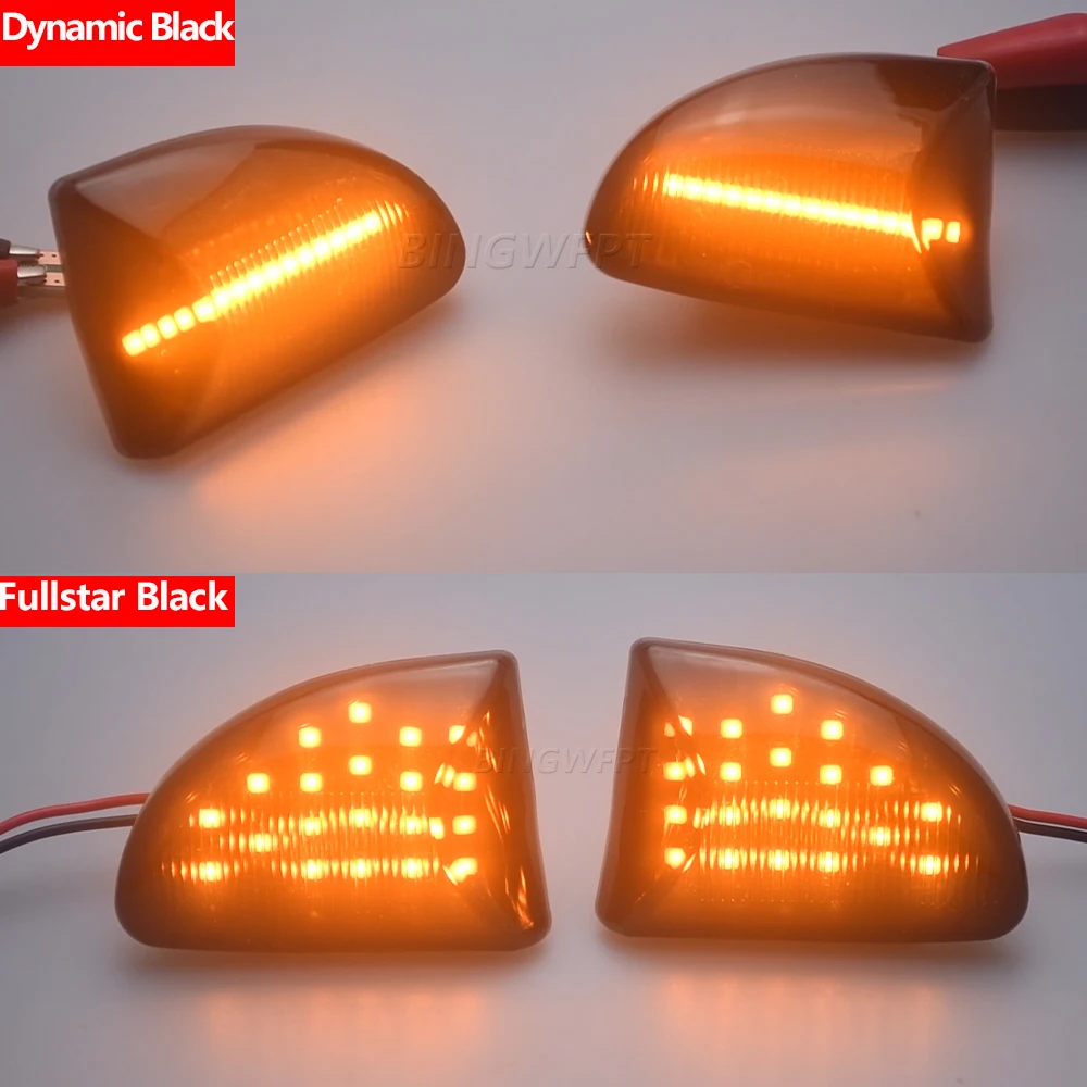 Smart Fortwo 451 MK1 & MKII 2007-2015 2PCS   ڹ LED ̳ ̵ Ŀ Ʈ  õ ȭǥ  