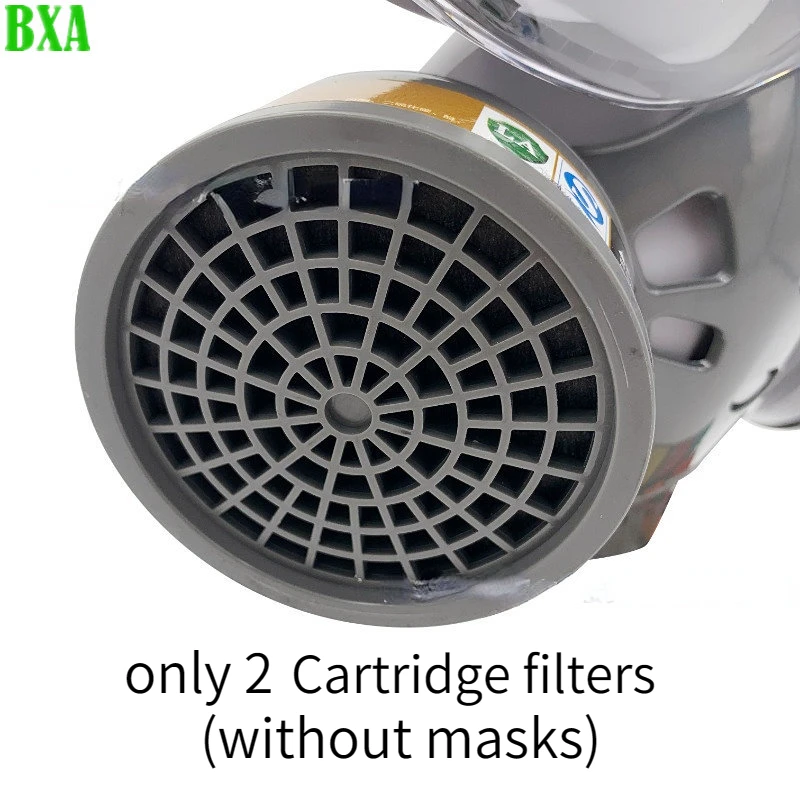 Gas Mask 8200 Protective Chemical Respirator Filters Industrial Paint Spray Organic Vapor Anti-Dust Goggle Safety Professional