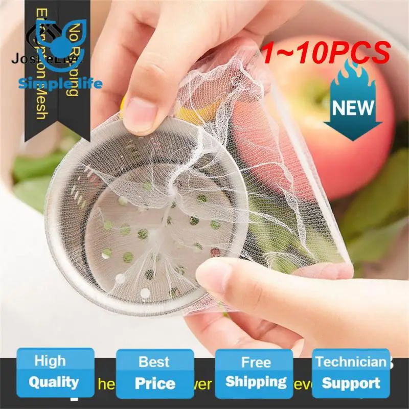 

1~10PCS Sink Slip Through Kitchen Good Stretch No Special Smell Good Toughness Fine Network Port Kitchen Drain