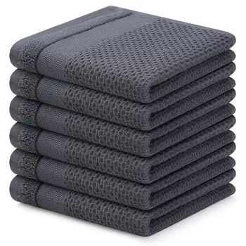 Honeycomb Cotton Kitchen Towels Set 1