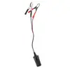High-Power 12V 24V Car Cigarette Lighter Socket To Battery Alligator Crocodile Clip Connector Extension Cable Adapter Socket 5