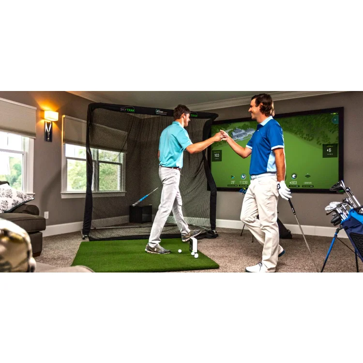 Golf Launch Monitor and Golf Simulator with Metal Protective Case 5