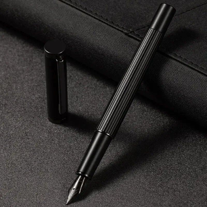 Fountain pen Luxury Fountain Pen Fine Nib Classic Design Metal Pen with Converter Perfect Weight Ink for Smooth Writing