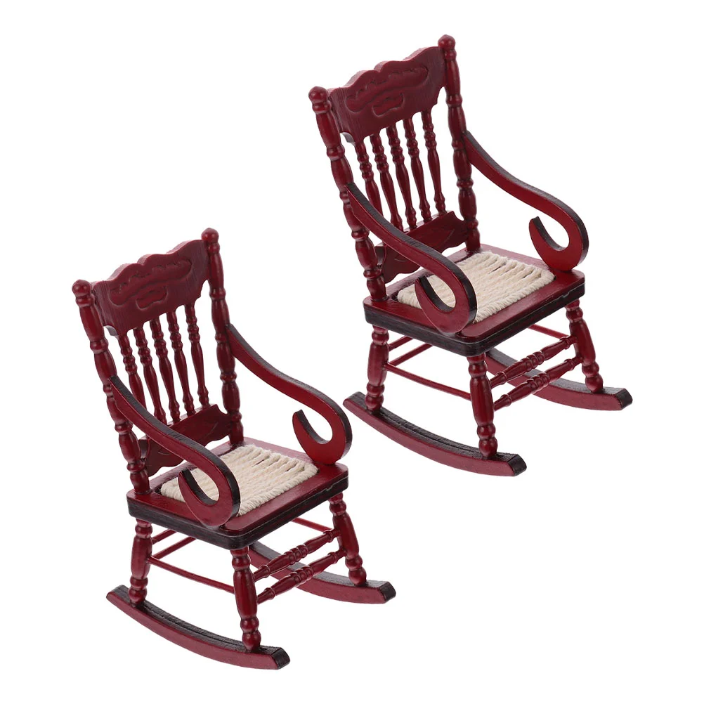 

2 шт., деревянные кресла-качалки