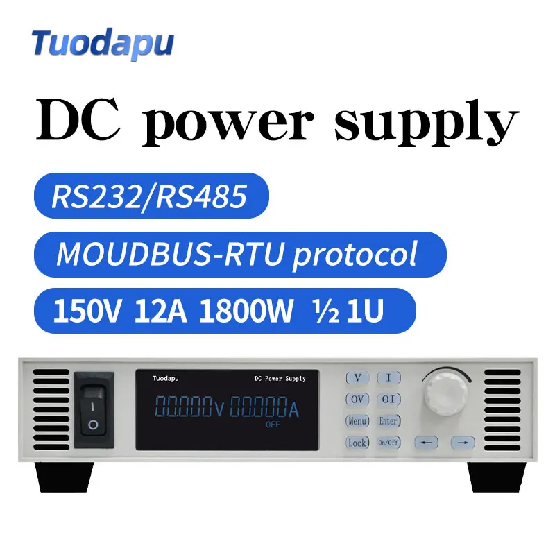 

High power DC adjustable regulated power supply High current High voltage programmable DC power supply