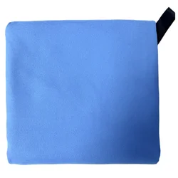 Versatile Quick-Dry Microfiber Towel - Ultra-Soft, Lightweight, and Sandproof for Travel, Sports, Beach, and More (Light Blue OPP)