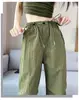 American Work Pants Women's Summer Thin Style New Quick Drying Casual Fashion Ice Silk Sunscreen Sports Pants 3