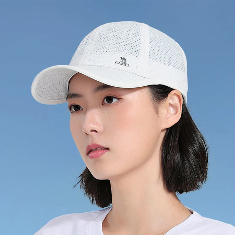GOLDEN CAMEL Golf Caps Outdoor Sports Baseball Cap Soft Top Men's Breathable Sunshade Sun Hat Casual Adjustable Hats for Women