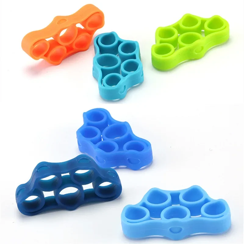 1-3Pcs Hand Greifer Silikon Finger Expander Übung Hand Grip Handgelenk Kraft Trainer Finger Übung Widerstand Bands fitness – Detail 2