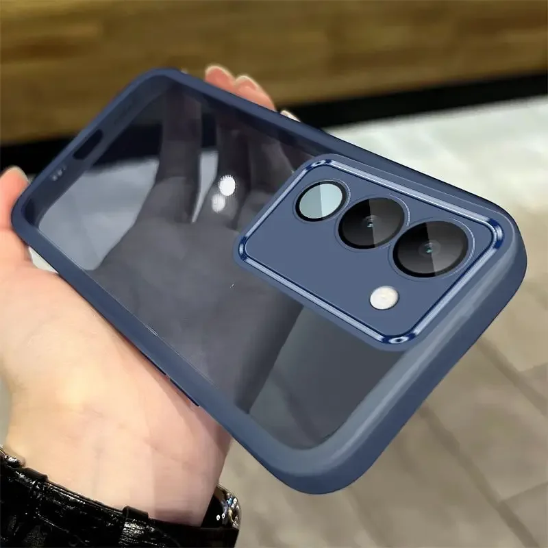 Shockproof Plating Silicone Back Cover Case - Durable Protective Phone Case