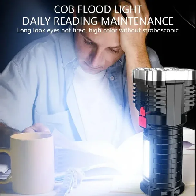5LED Rechargeable Camping Spotlight 2