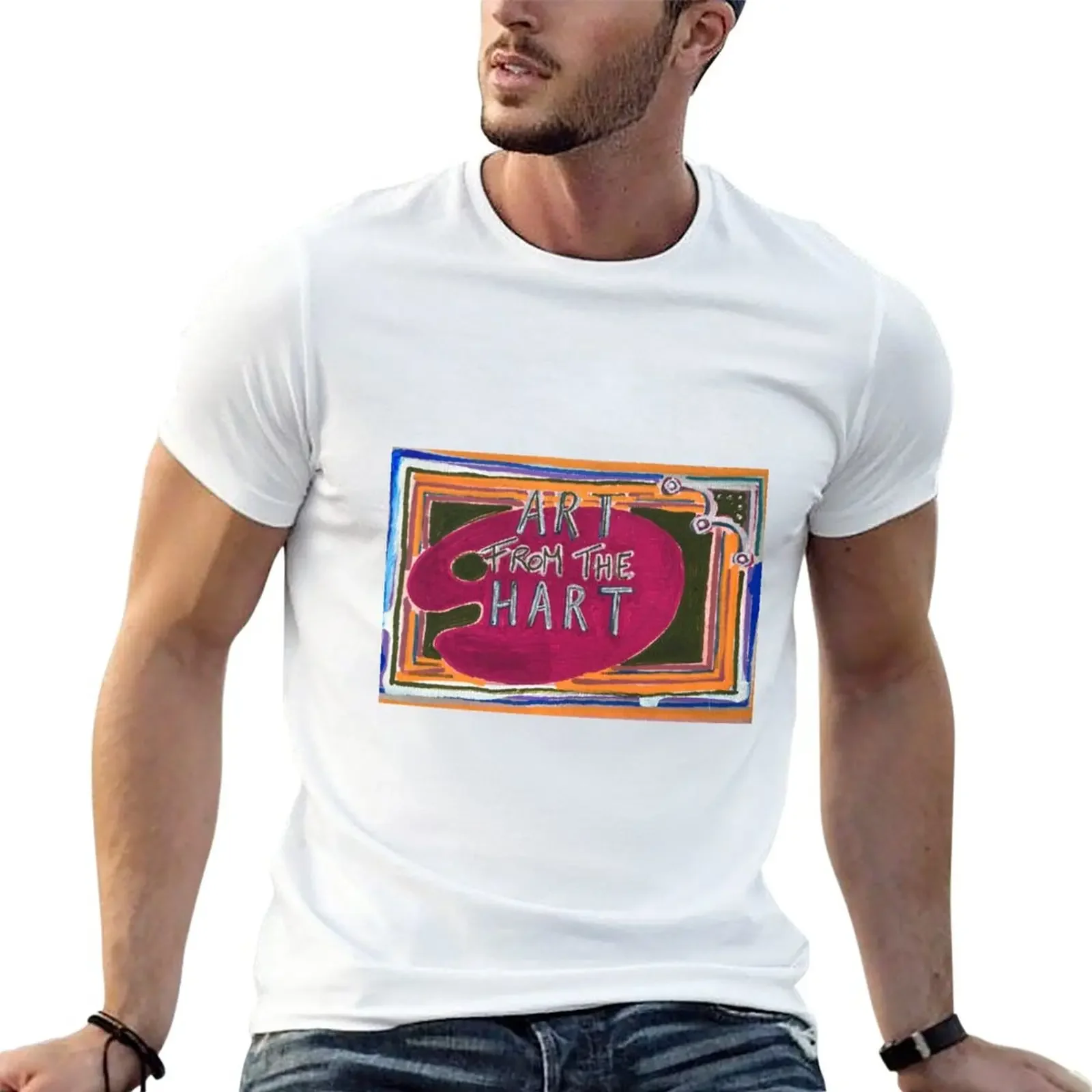 

Art from the hart T-Shirt new edition Blouse Short sleeve tee heavy weight t shirts for men
