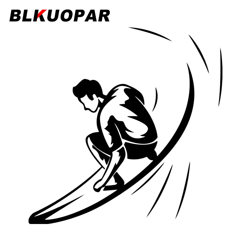 

BLKUOPAR доска для серфинга верховой езды спортивные узорные наклейки для ноутбука холодильника эксклюзивный дизайн ветровое стекло фургона RV украшение