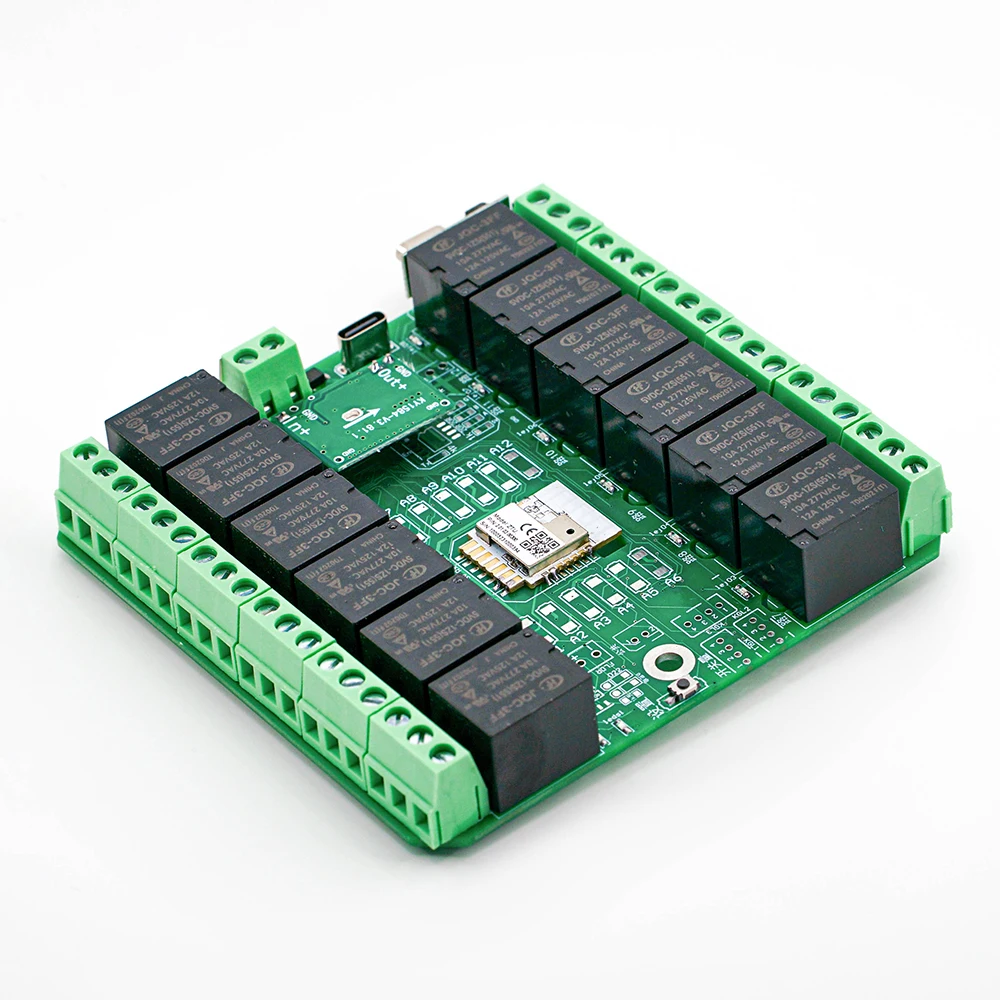 Tuya-transmissor sem Fio Interruptor de Controle Remoto Smart Home 12 Canais Wi-fi Módulo de Relé Zigbee rf 433mhz dc 727v 12ch - Image 5