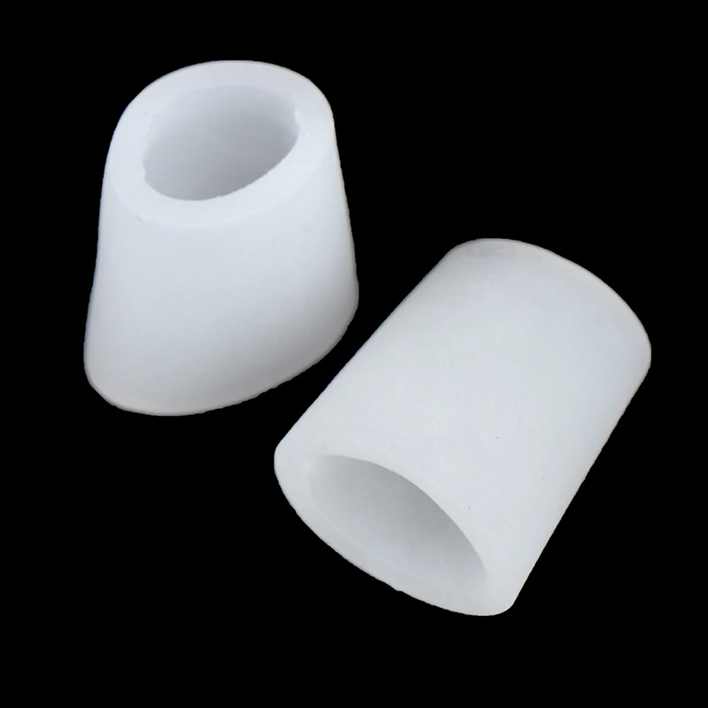 Silicone gel little toe tube corns blisters corrector pinkie protector gel bunion toe separadores dedos del pie silicona