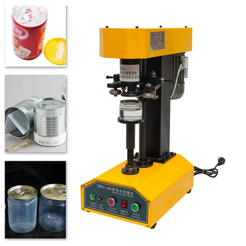 

Semi Automatic Cans Capping Machine Multi-purpose Tinplate Can Sealing Machine Various Iron Plastic Cans Sealer