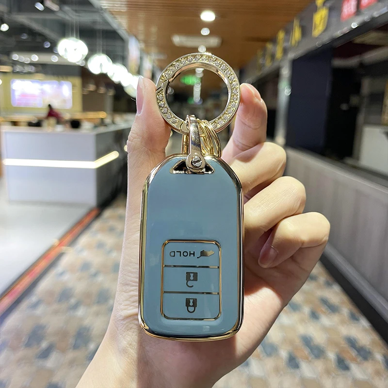 Cover Chiave/telecomando per Honda Accord Civic HRV CRV CR-V misura HR-V città odissea XR-V - Sc6802ff1bddc4e1fbdc760601516c9fam