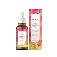 OceAura Cyperus Rotundus huile pour épilation doux lisse soins de la peau hydratation profonde Anti inhibition de la croissance des cheveux après rasage huile 2