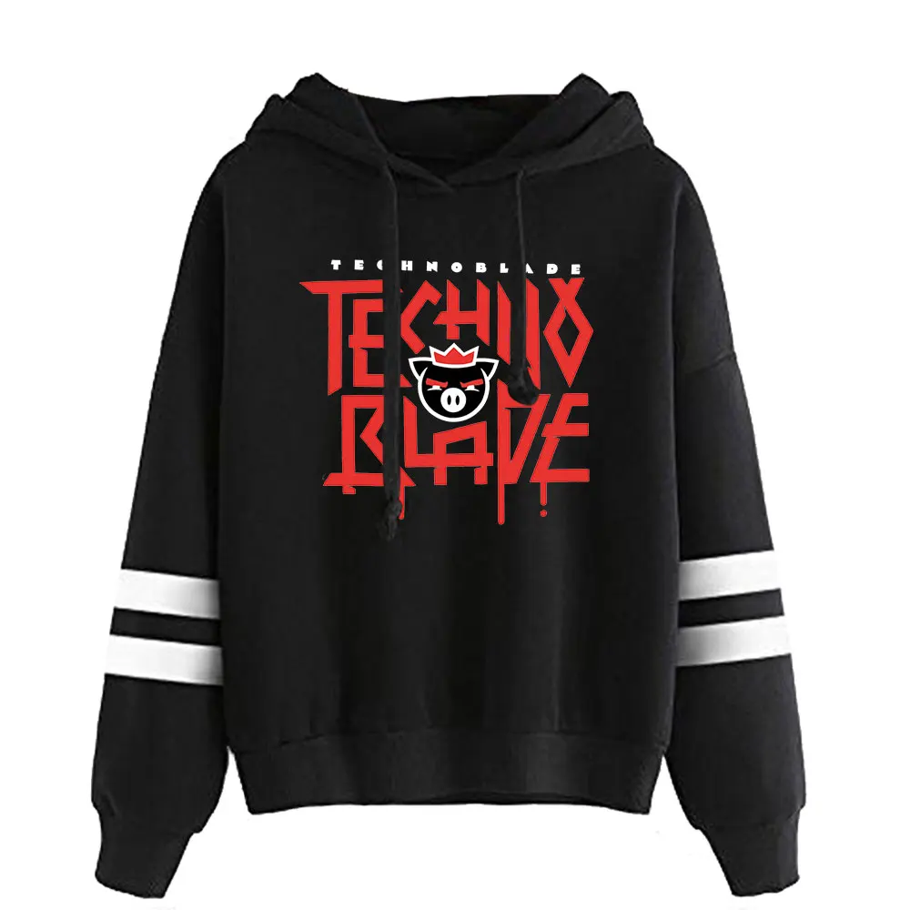 Technoblade Never Dies Merch Hoodie Men's Women Hooded Sweatshirt Fashion  Casual Vintage Hip Hop Oversized Pullovers Streetwear - AliExpress