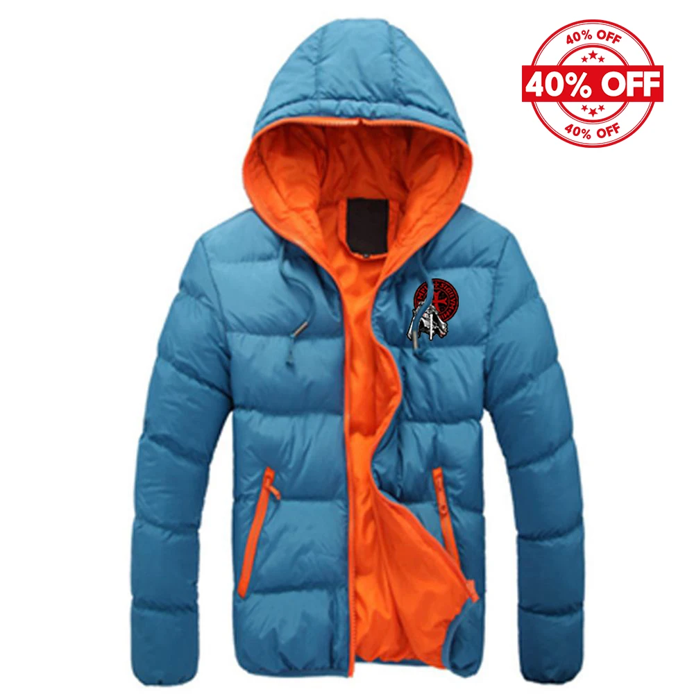 Cotton Hooded Coat Autumn Winter Ski Jacket