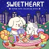 Sweetheart Coloring Book - Cozy Romantic Scene with Adorable Dogs & Cats, Vibrant Colors, Perfect Gift for Valentine'S Day 2