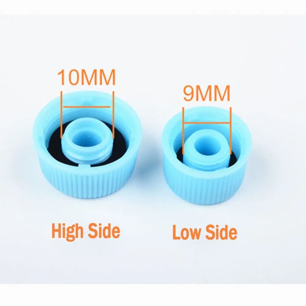 10Pcs/Set M9 M10 Valve Core Caps Car Air Conditioning Dust Cap Service Port Valve