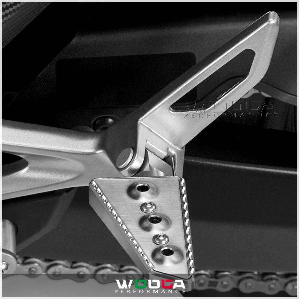 Repose-pieds Passager Arrière Moto – Pour Honda Forza 125/250/300 (2010-2020), Design CNC, Pliable - 7