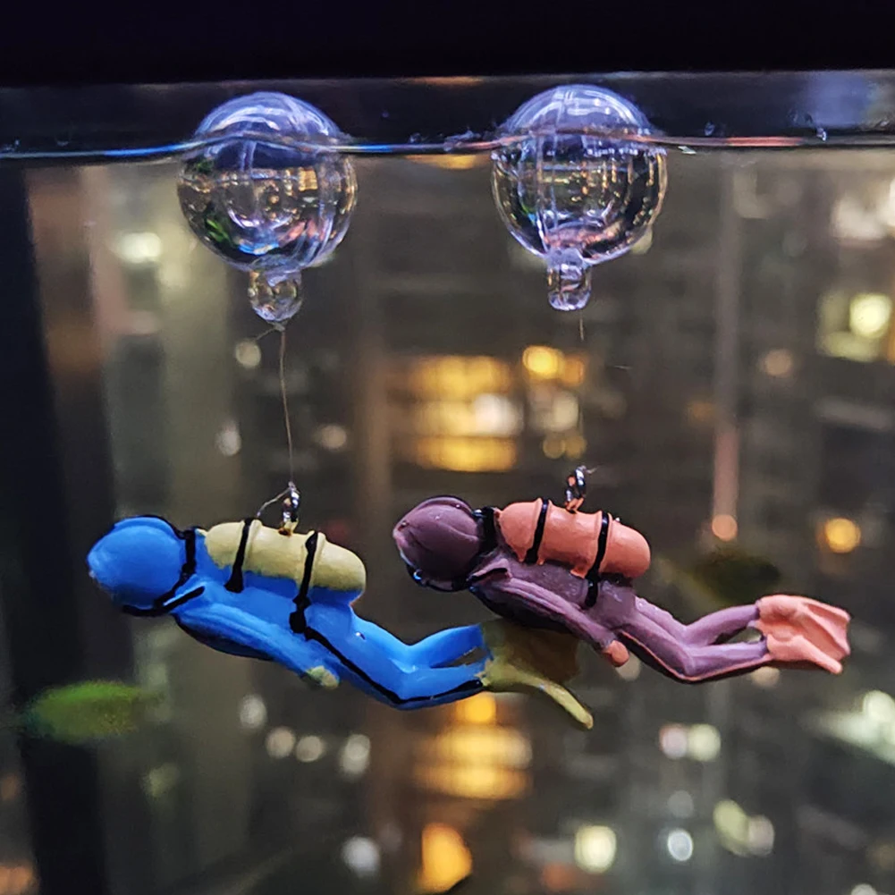 Home Aquarium Decoration Fish Tank Cartoon Ornaments Plants Stones Decor Turtle Accessory Aquarium For Fish Tank Accessories