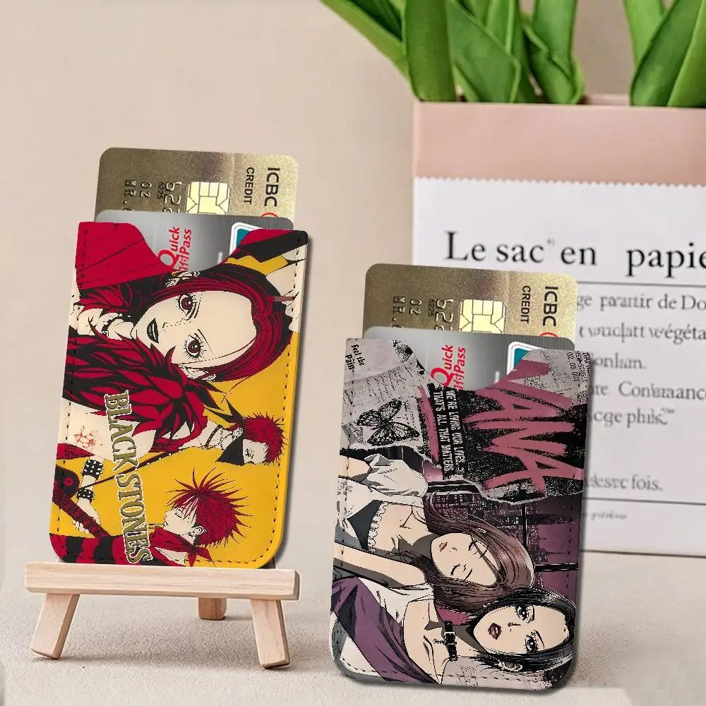 Ultra-Thin Mini Leather Card Holder Wallet - Lightweight Soft Genuine Leather Credit Card Wallet