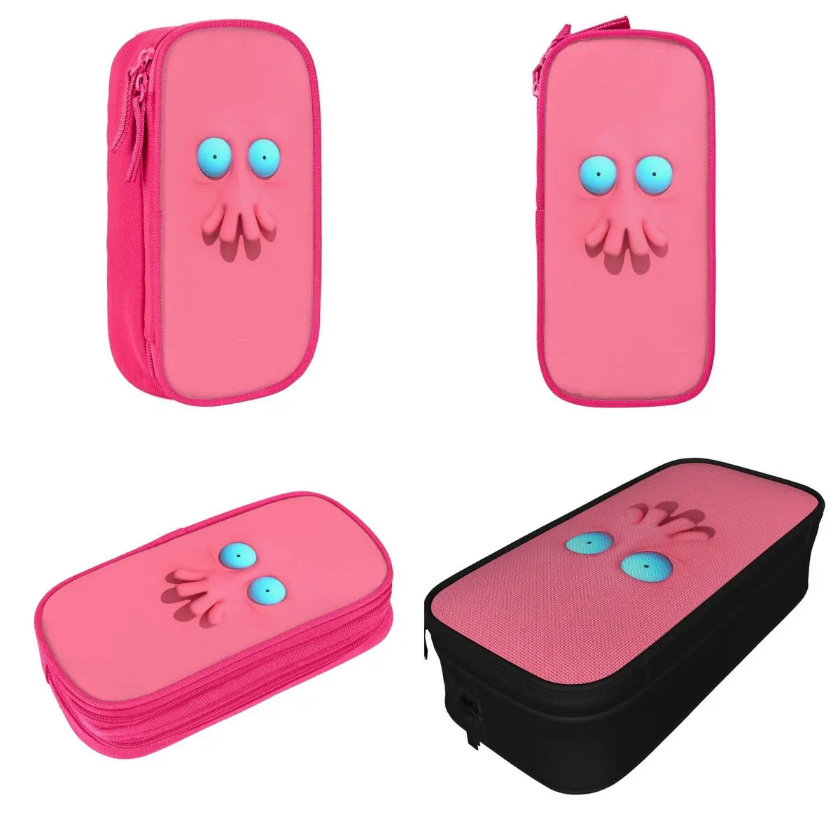 Zoidberg Funny Meme Pencil Cases Lovely Futuramas Pen Box Pencil Bags Girl Boy Large Storage Office Zipper Pencilcases