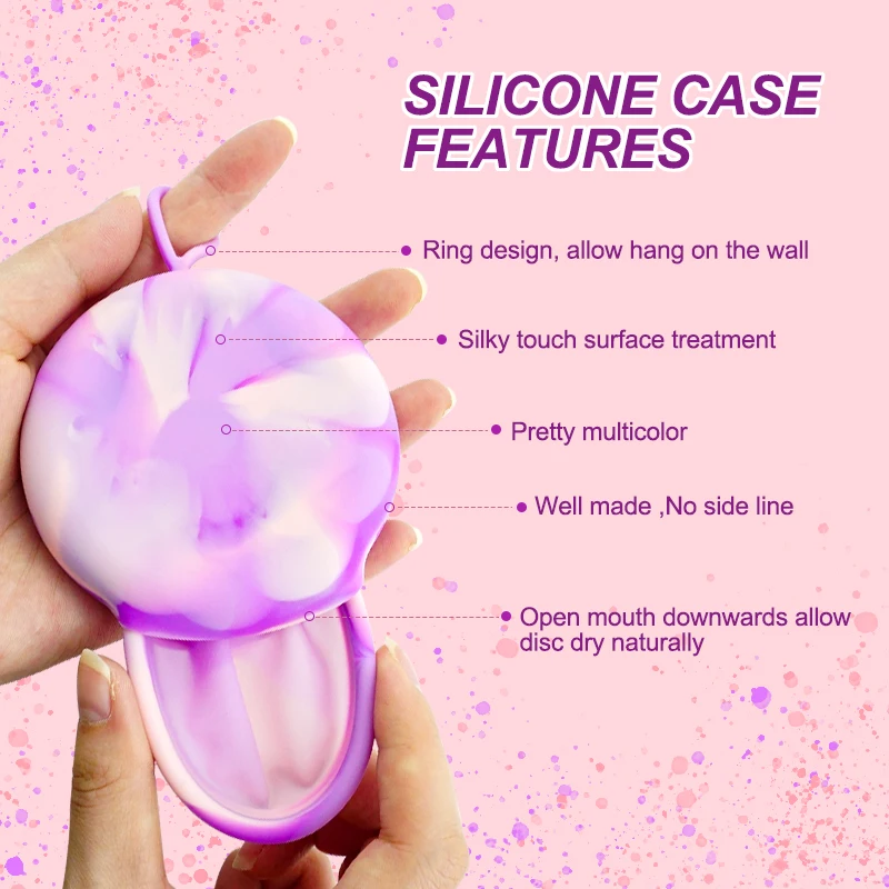 Soft Silicone Menstrual Disc – Reusable & Leak-Proof Period Protection