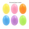 6PCS Montessori Smart Eggs 3D Puzzle Toys for Children Educational Learning Math Toy Kids Color Shape Recognize Match Easter Egg 3