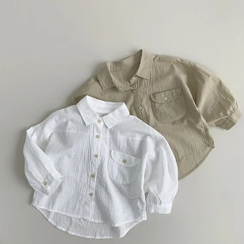 تي شيرت للأطفال بأكمام طويلة وناعمة للغاية ، قميص حماية من الشمس ، قميص شمس صيفي للأولاد والبنات ، جديد ،