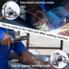 4in1 MIG MMA MAG TIG-160C Inverter Welders Multipurpose Portable Electric Welding Machine Intelligent Welders Multifunctional 5