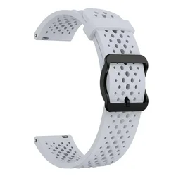 Premium Silicone Replacement Strap - Enhanced Durability and Style for 22mm Universal (Light gray)