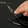 Valorant Keychain 9cm Shashui Sect's Black Wave Blade Mini Metal Knife Game Peripheral With Chain Weapon Model Gift Toy for Boys 5