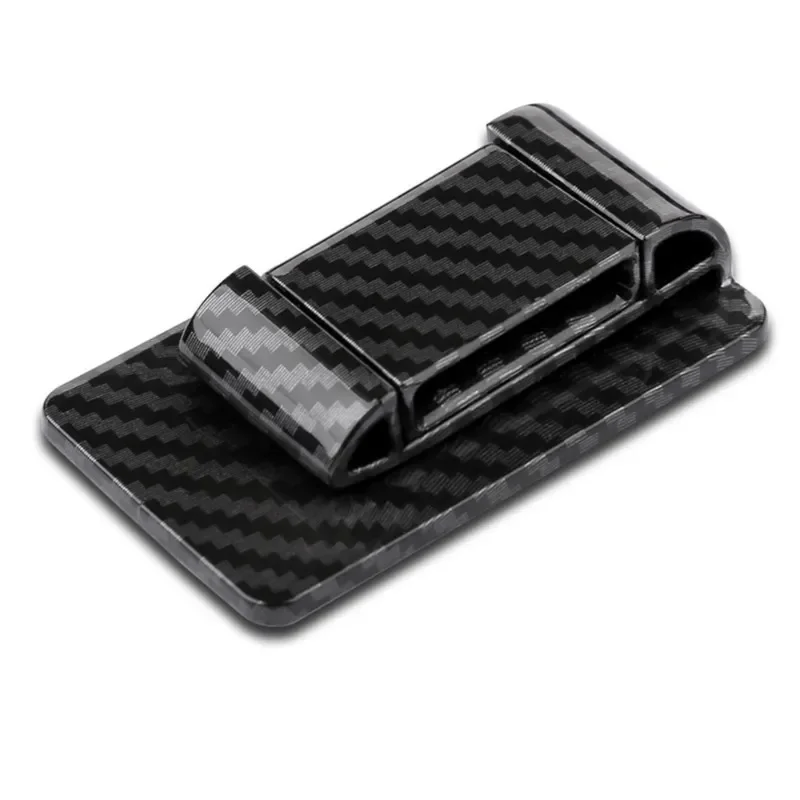 Car Seat Belt Limiter Buckle Stopper Self-adhesive Fixed Clip Buckle Safety Belt Adjusting Clip SeatBelt Accessories