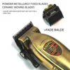 Kemei 2230 2236 All Metal Electric Barber Trimmer Brushless Motor 7500/7800RPM Barber Shop Salon Tool with Base Man Hari Clipper 2