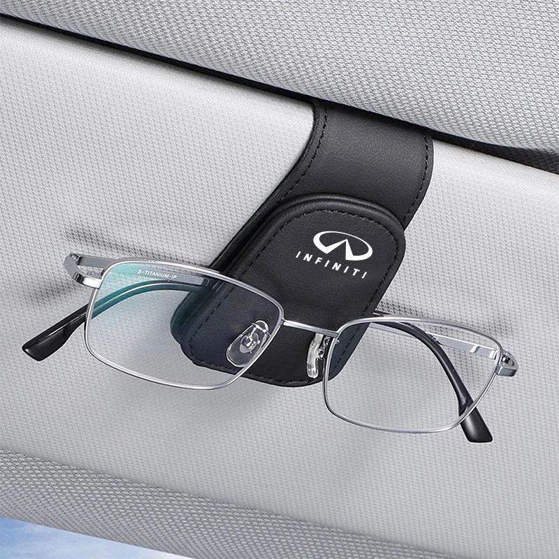 Подходит для Infiniti Q50 G37 FX30 FX35 Q60 QX50 M37 ESQ JX35 QX70 Q30 FX50 Q70 EX35 M35 Автомобильная подвеска кожаный солнцезащитный зажим