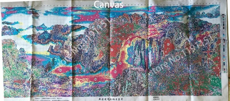 Needlework DIY Precision printing Landscape painting Cross stitch Sets For Embroidery kits Cross-Stitch cross stitch kit