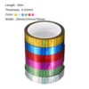 20/25/35mmx50m Prism Tape Holographic Metalized Reflective Decorative Adhesive Masking Tape DIY Art Craft Wrapping Stationery 1