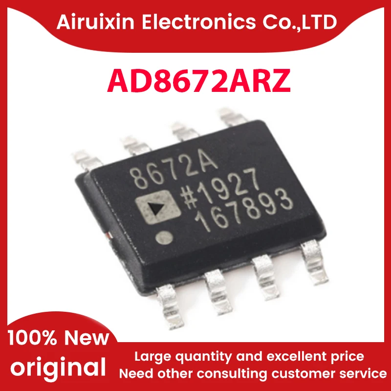 

100% новый и оригинальный AD8672ARZ SOP-8 1 шт./лот
