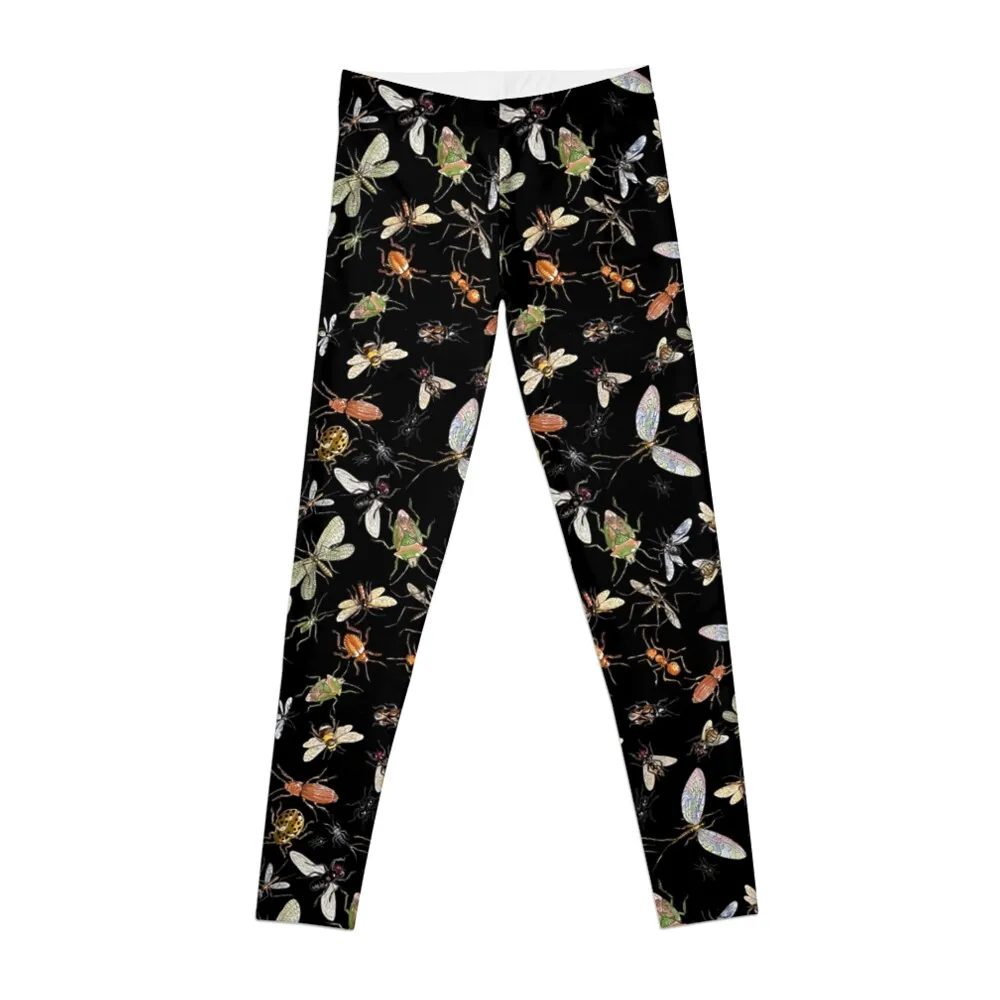 

Creepy crawlies: Dark Leggings Sports pants woman gym clothing Sports female Womens Leggings