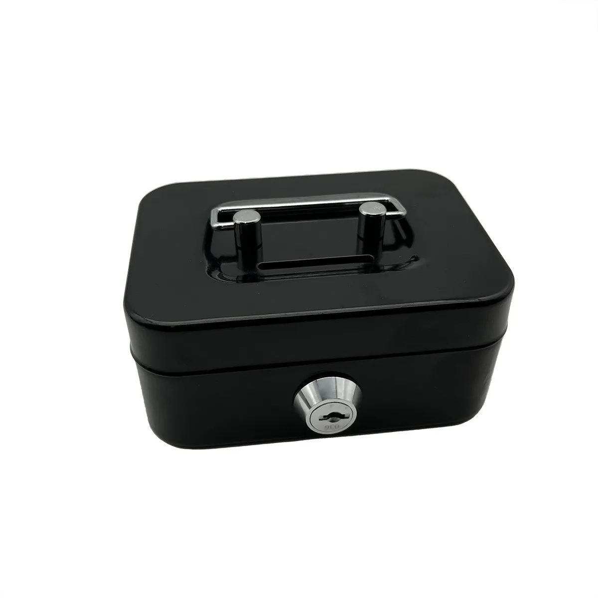 Portable Piggy Bank Storage Box Small Size Key Storage Coin Lock