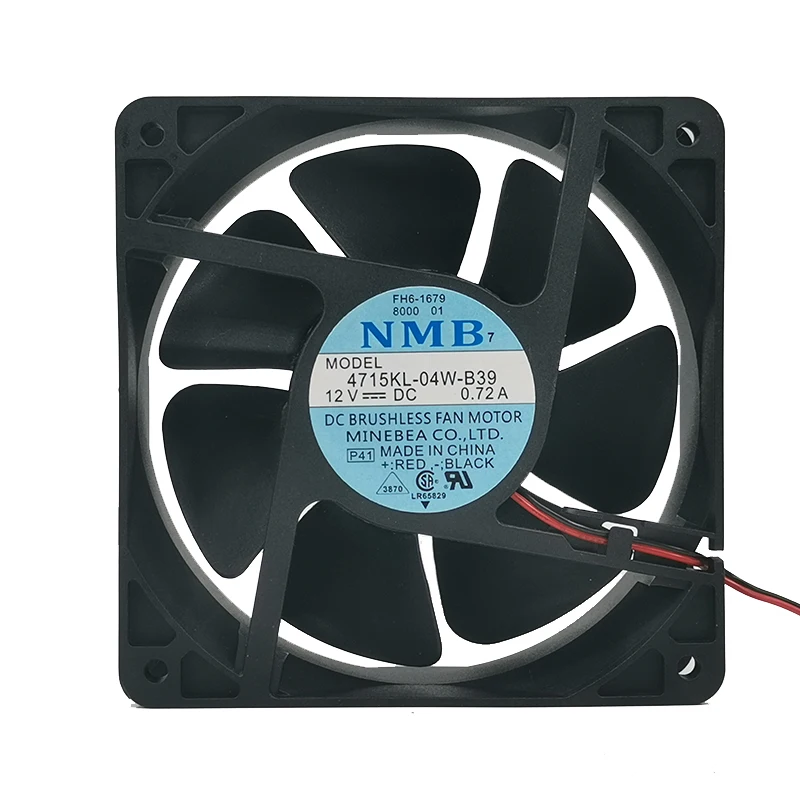 Новый инверторный вентилятор NMB 4715KL-04W-B39 12V 0.72a 12038 12 см