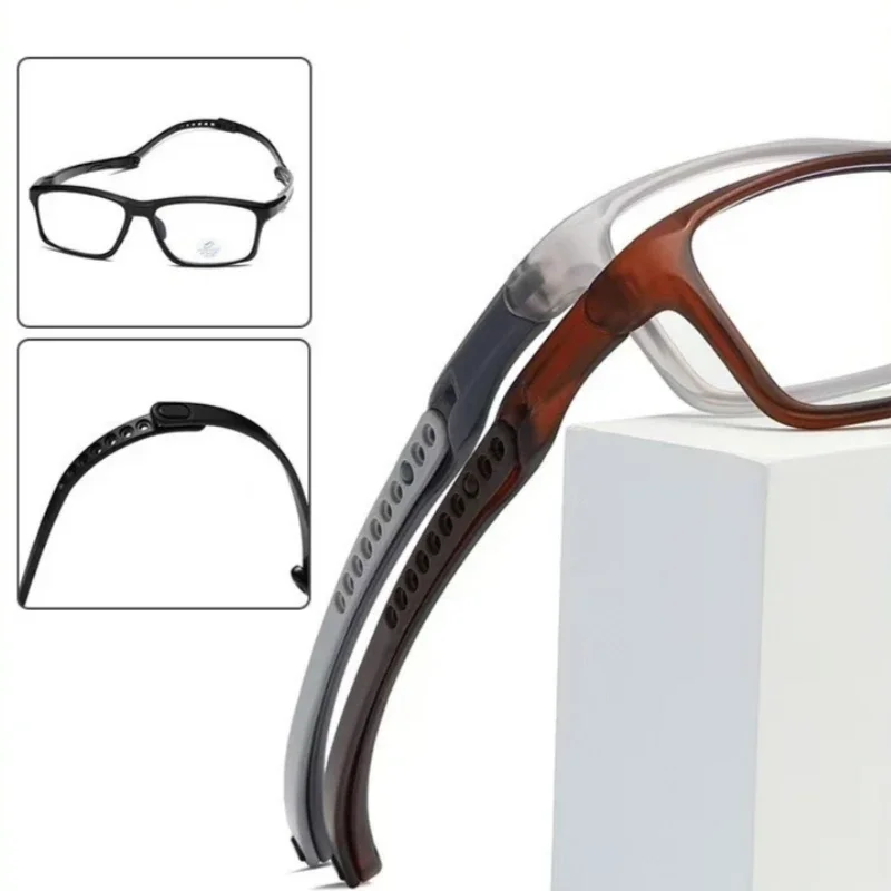 TR90 Sports Photochromic Multifocal Reading Glasses Unisex Progressive Near Far Presbyopia Anti Blue Light Plus Diopter Eyewear 2
