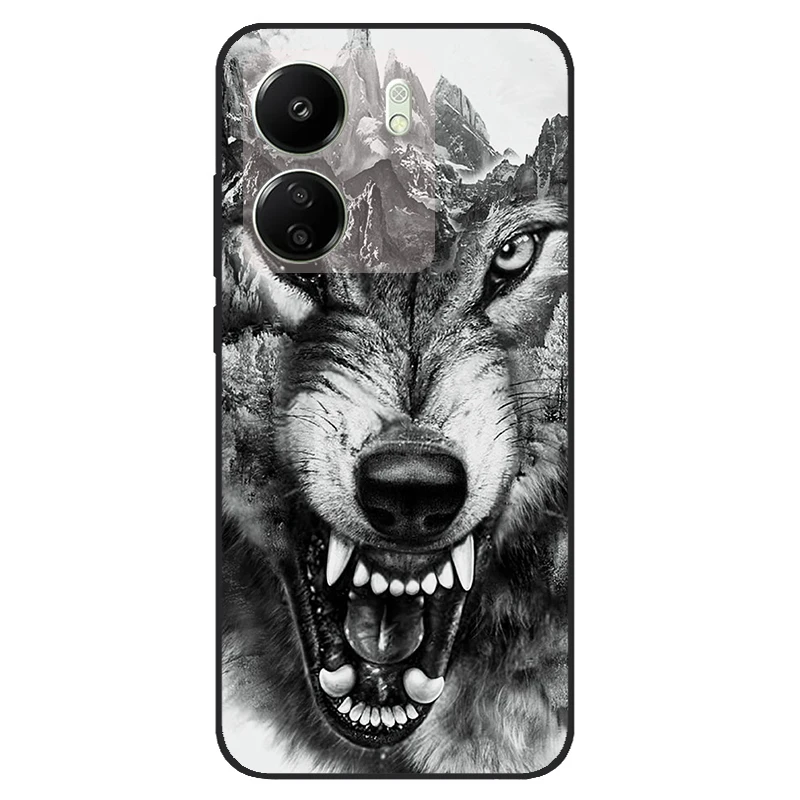 thumbnail image 1 of Funda de silicona suave para Xiaomi Redmi 13C, carcasa trasera de mármol, TPU, 1 of 5