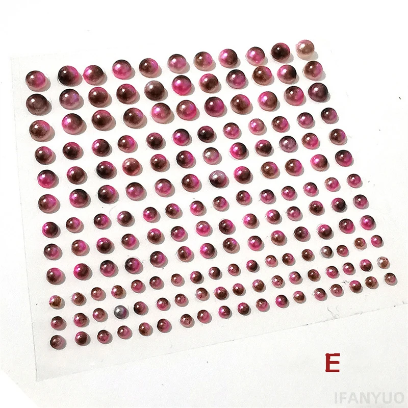 Colorful Diamond Face And Body Stickers For Party Makeup_voghion.com