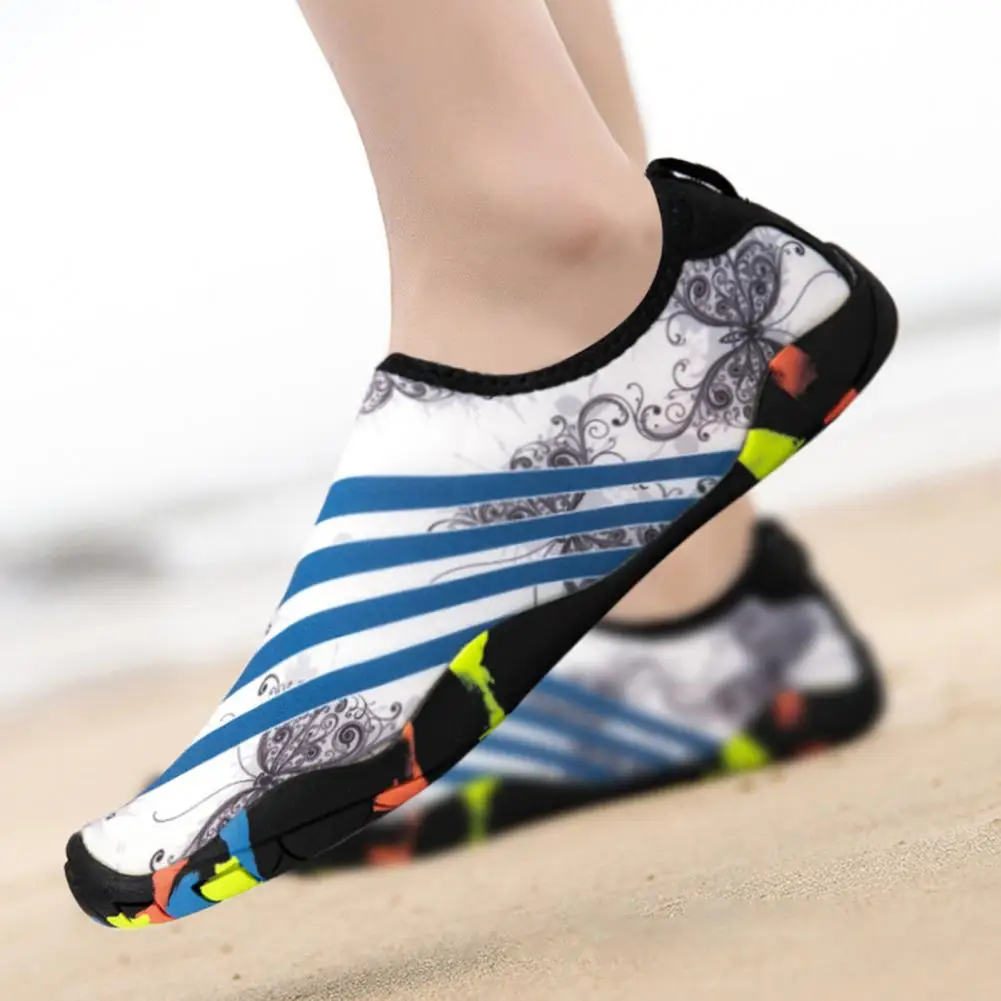 Women's Water Shoes Rubber Outsole Quick Drying Breathable Men's Women's Swimming Shoes Beach Sneakers Sports Fitness
